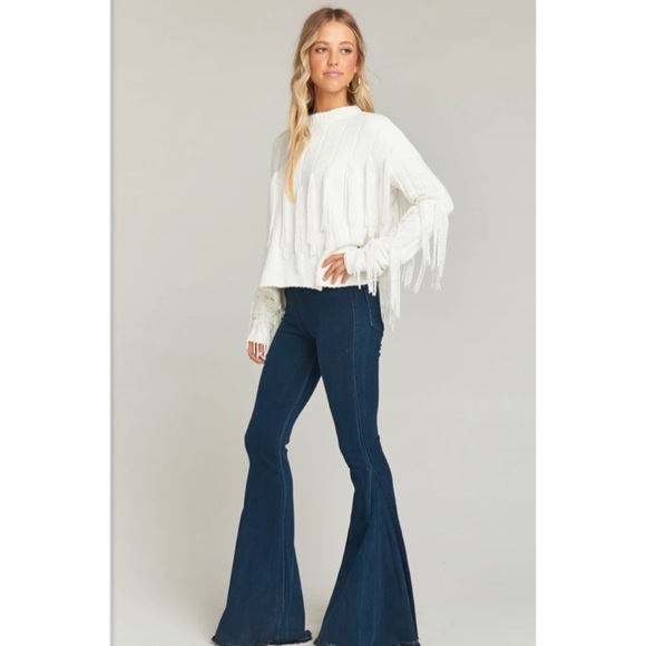 Show Me Your Mumu Carlton Crop Fringe Sweater - Picture 4 of 12